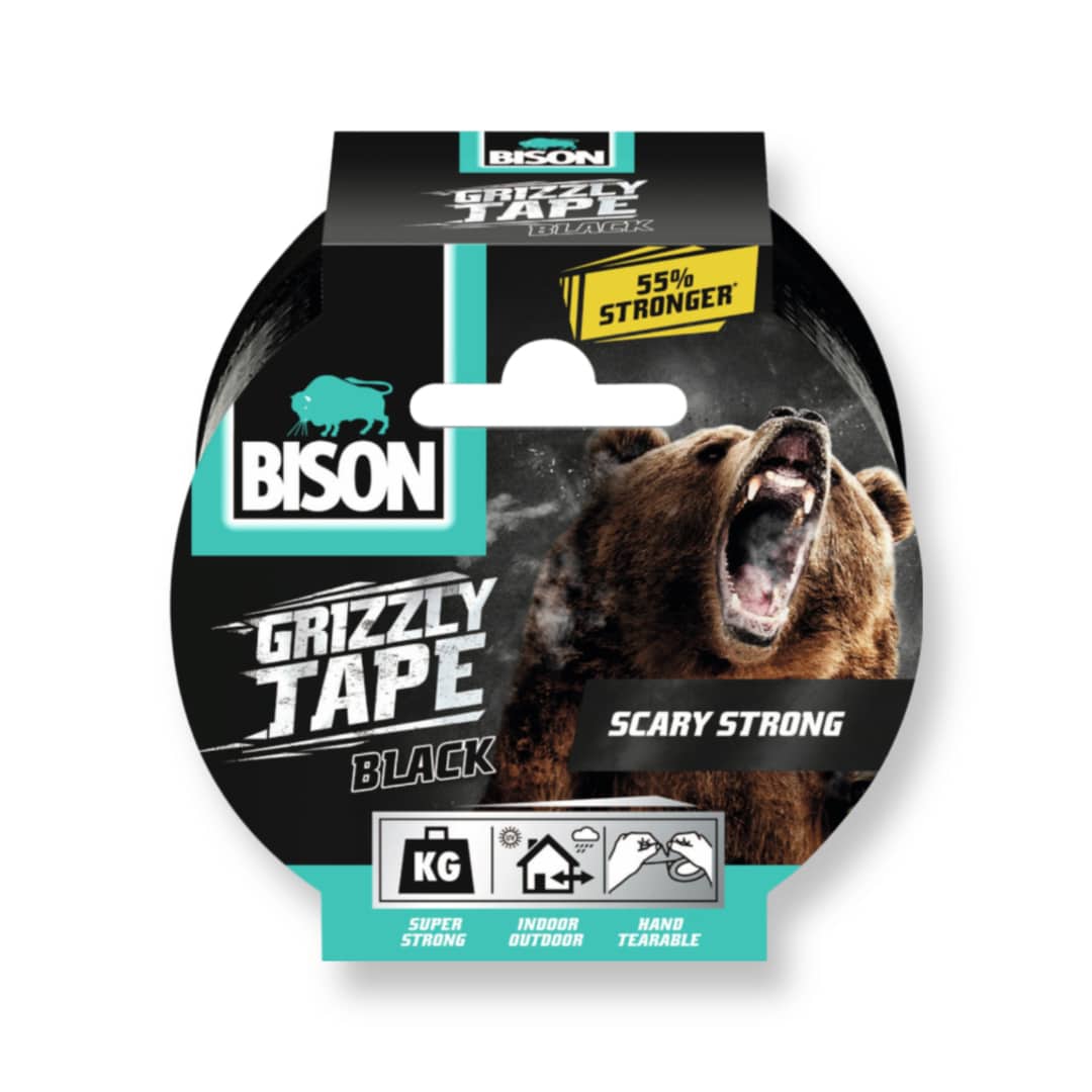 bison-duct-tape-grizzly-yfasmatini-tainia-mavri